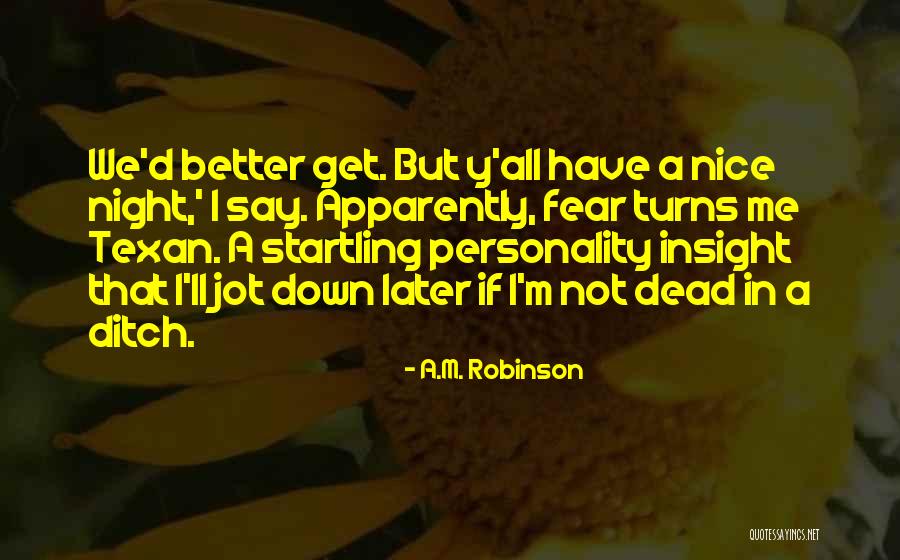 Jot Down Quotes By A.M. Robinson Jot Down Quotes By A.M. Robinson