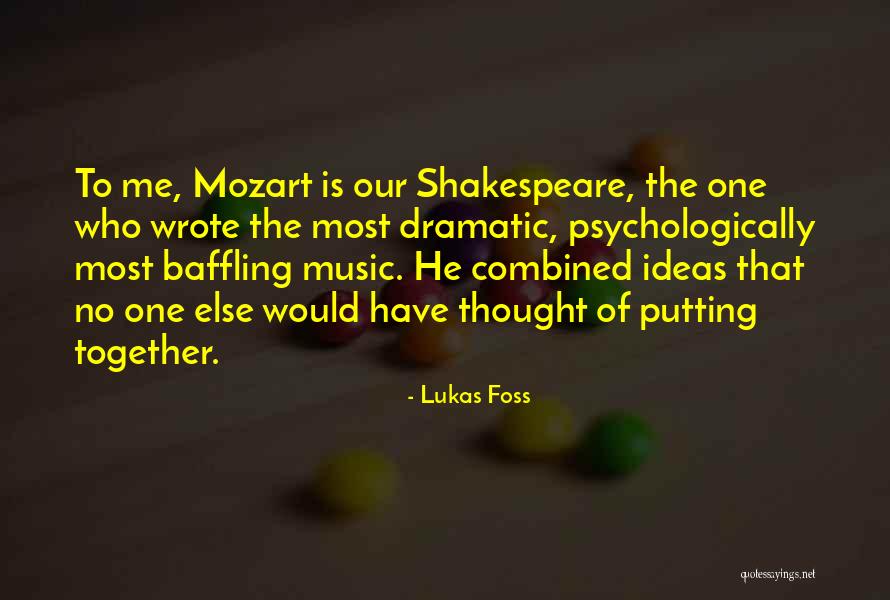 Joudie Quotes By Lukas Foss Joudie Quotes By Lukas Foss