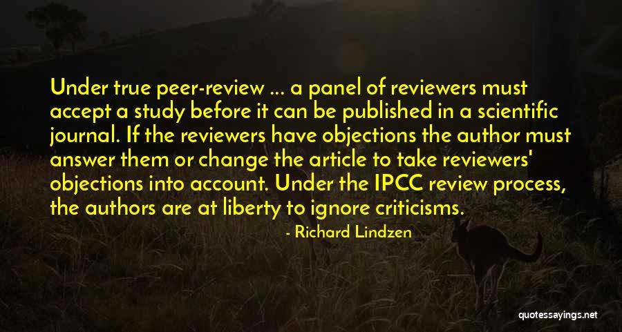 Journal Article Quotes By Richard Lindzen Journal Article Quotes By Richard Lindzen
