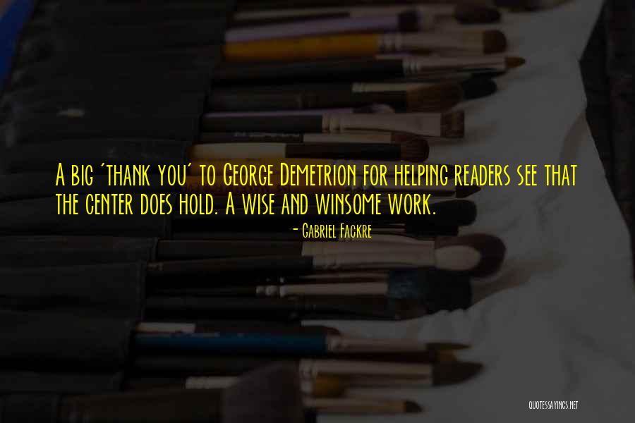 Journal Isms Quotes By Gabriel Fackre Journal Isms Quotes By Gabriel Fackre