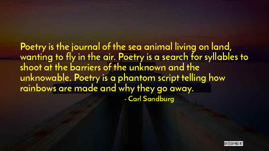 Journal Quotes By Carl Sandburg