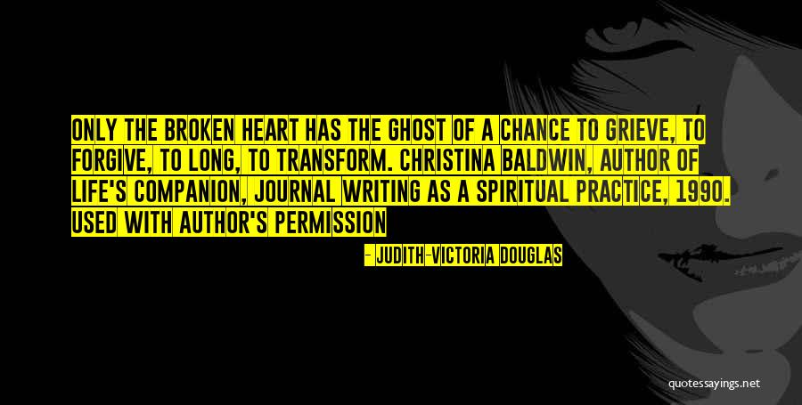 Journal Quotes By Judith-Victoria Douglas