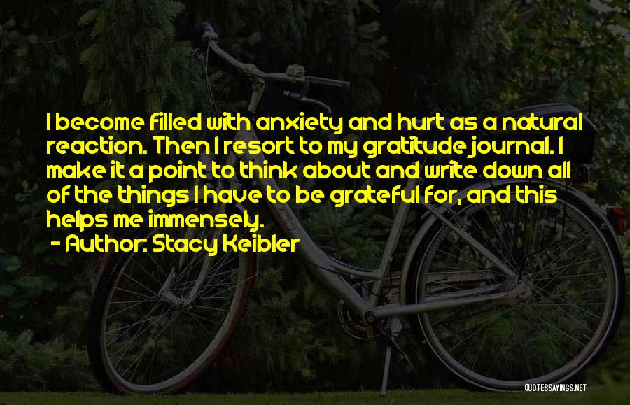 Journal Quotes By Stacy Keibler