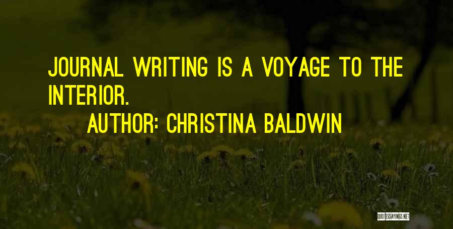 Journaling Quotes By Christina Baldwin