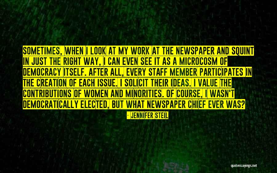 Journalism And Democracy Quotes By Jennifer Steil Journalism And Democracy Quotes By Jennifer Steil