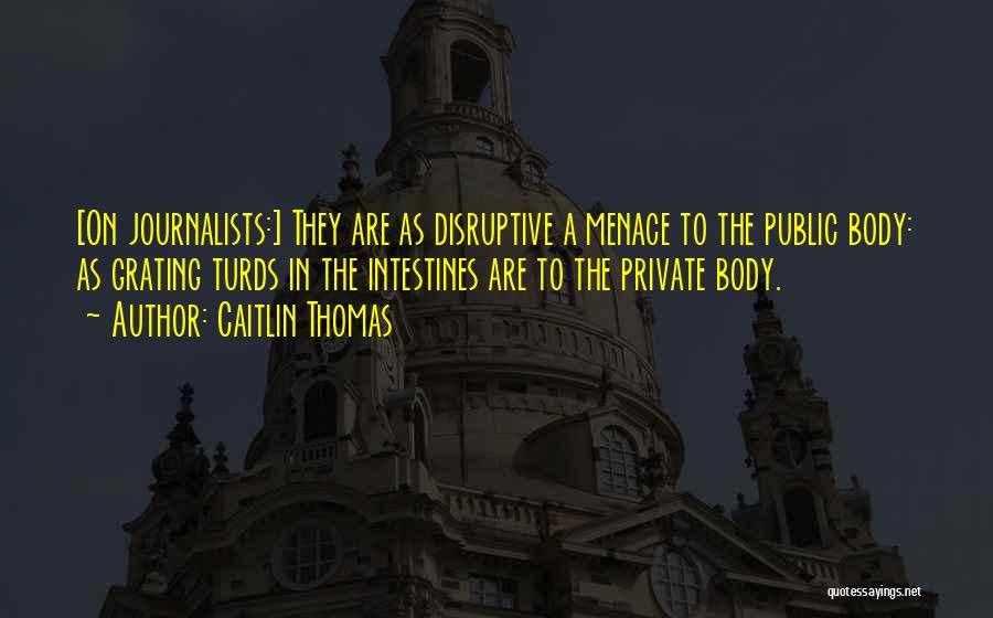 Journalism By Journalists Quotes By Caitlin Thomas