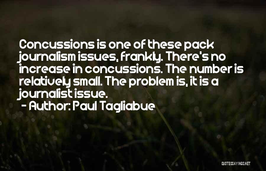 Journalist Quotes By Paul Tagliabue