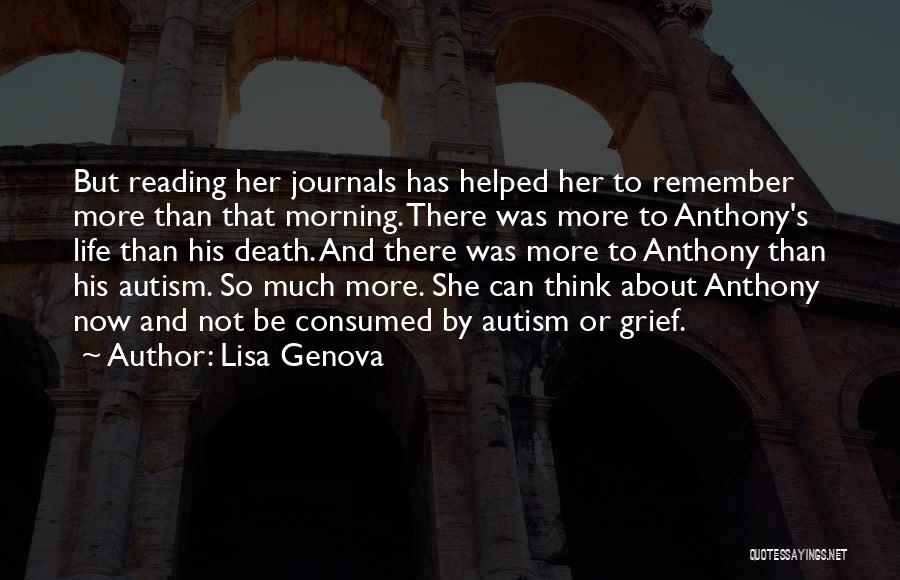 Journals Quotes By Lisa Genova
