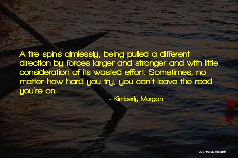 Journey And Destination Quotes By Kimberly Morgan