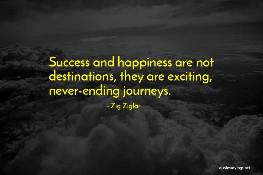 Journey And Destination Quotes By Zig Ziglar