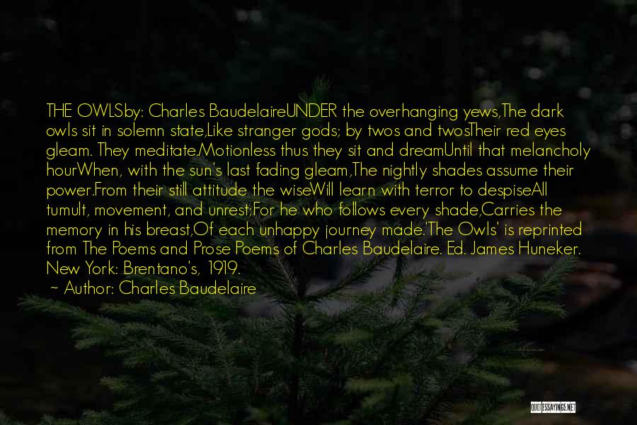 Journey And Dream Quotes By Charles Baudelaire