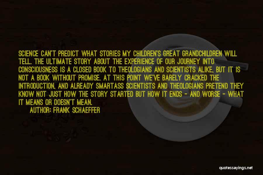 Journey And Experience Quotes By Frank Schaeffer