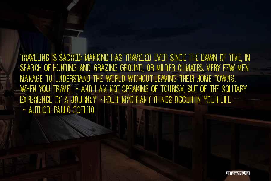 Journey And Experience Quotes By Paulo Coelho