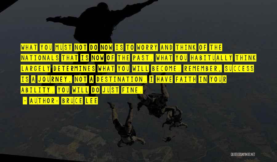 Journey And Success Quotes By Bruce Lee