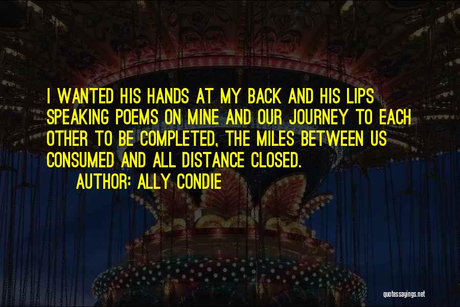 Journey Completed Quotes By Ally Condie