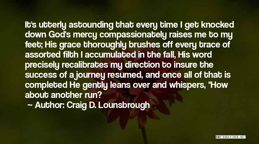 Journey Completed Quotes By Craig D. Lounsbrough