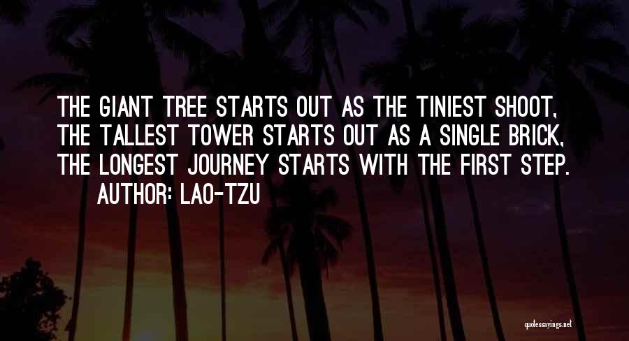 Journey First Step Quotes By Lao-Tzu