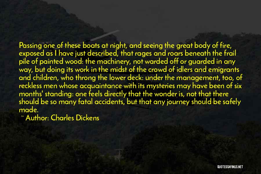 Journey In Work Quotes By Charles Dickens