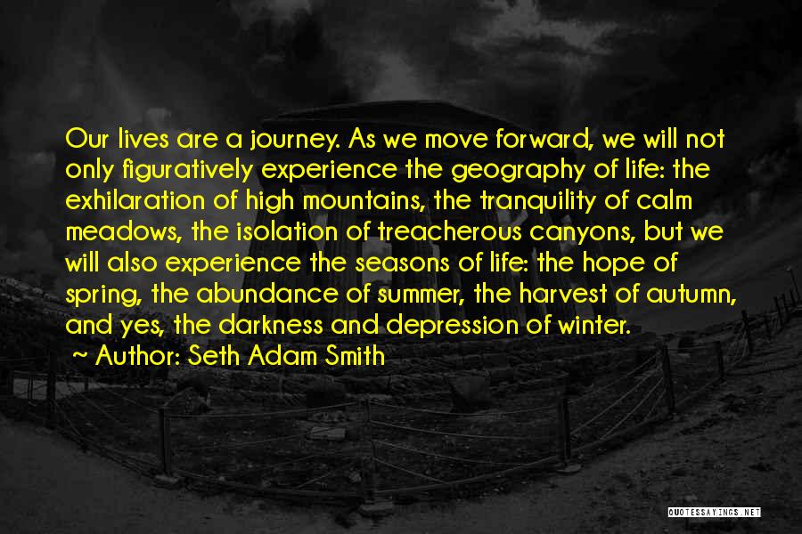 Journey Into Darkness Quotes By Seth Adam Smith