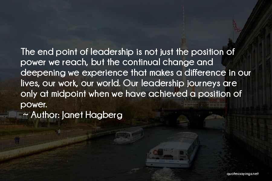 Journey Into Power Quotes By Janet Hagberg