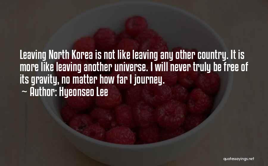 Journey Leaving Quotes By Hyeonseo Lee