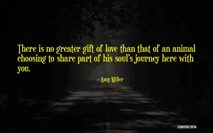 Journey Of Love Quotes By Amy Miller