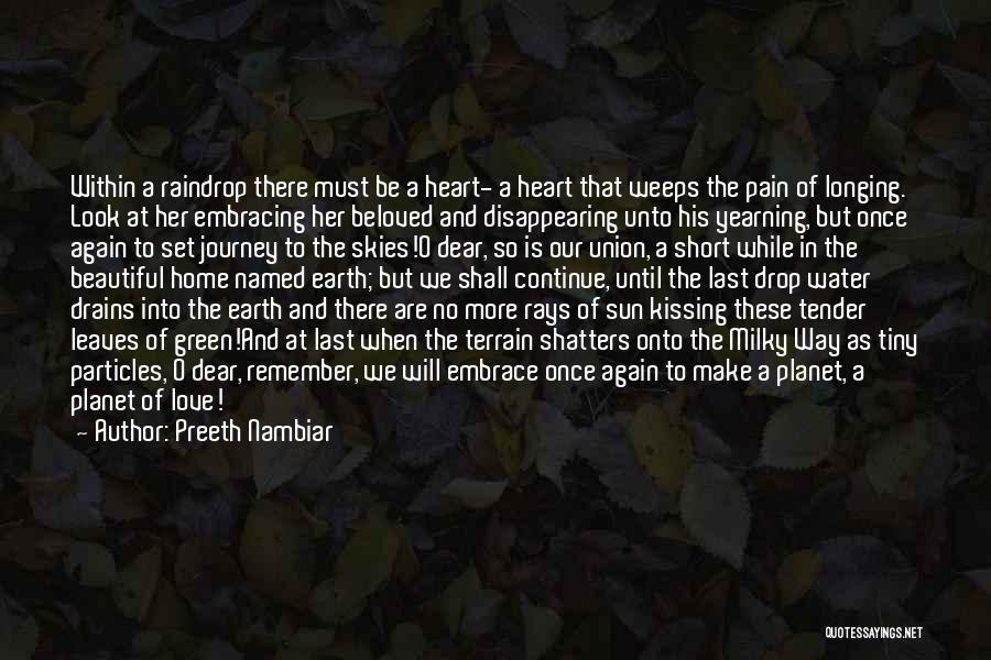 Journey Of Our Love Quotes By Preeth Nambiar