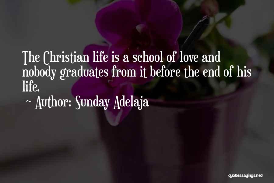 Journey Of School Life Quotes By Sunday Adelaja