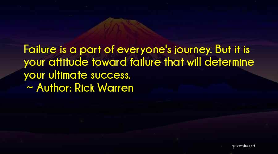 Journey Success Quotes By Rick Warren