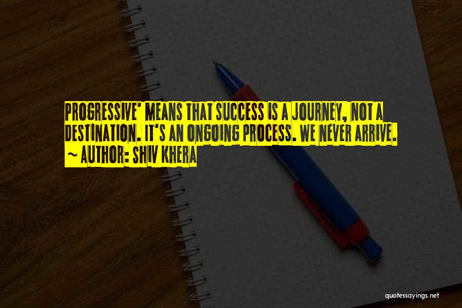 Journey Success Quotes By Shiv Khera