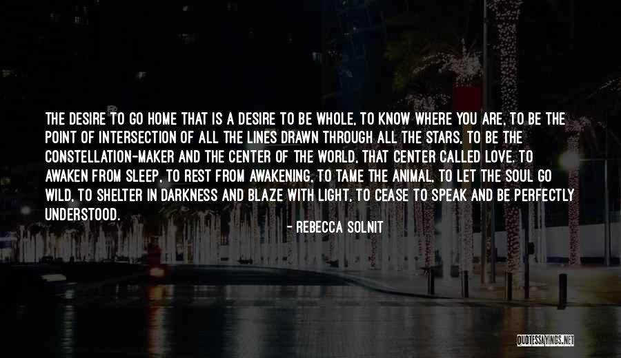 Journey Through Love Quotes By Rebecca Solnit