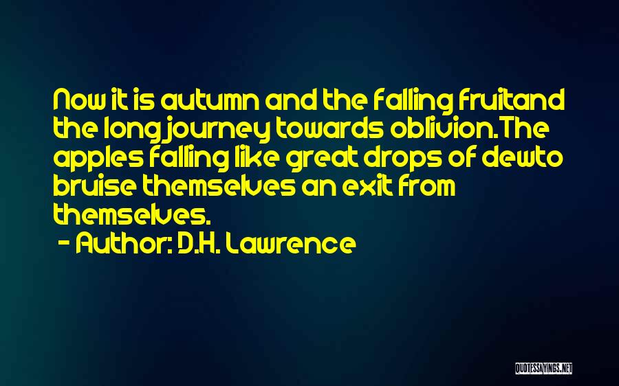 Journey To Death Quotes By D.H. Lawrence