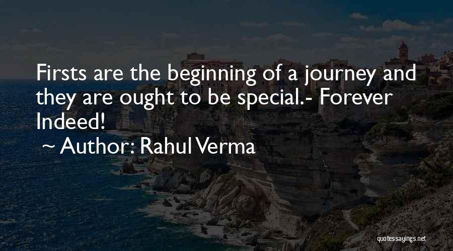 Journey To Forever Quotes By Rahul Verma