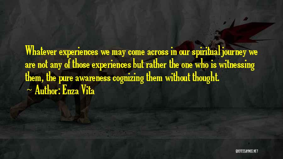 Journey To Self Realization Quotes By Enza Vita