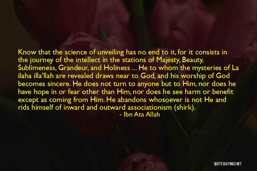 Journey To The End Quotes By Ibn Ata Allah Journey To The End Quotes By Ibn Ata Allah