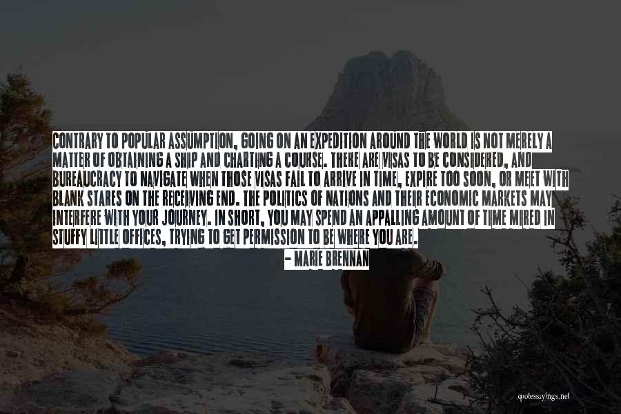 Journey To The End Quotes By Marie Brennan Journey To The End Quotes By Marie Brennan