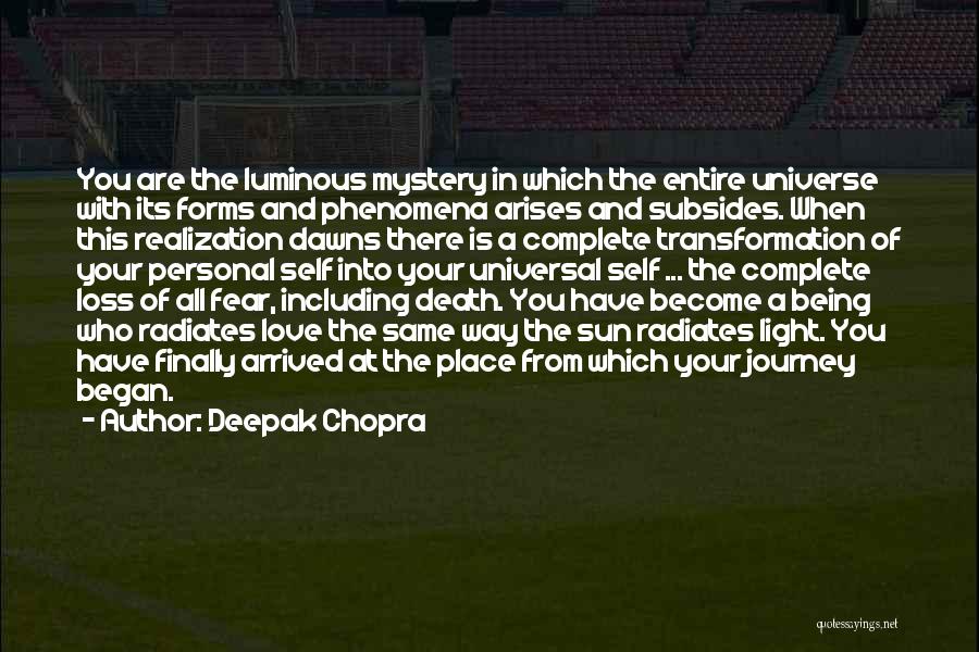 Journey With You Love Quotes By Deepak Chopra