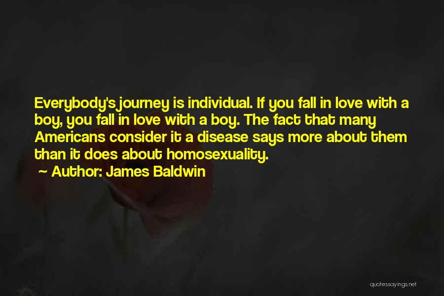 Journey With You Love Quotes By James Baldwin