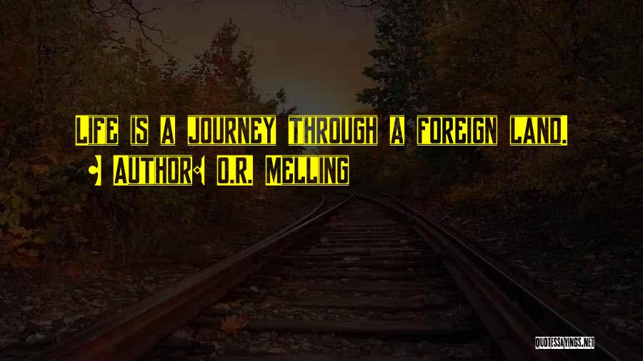 Journeys Quotes By O.R. Melling