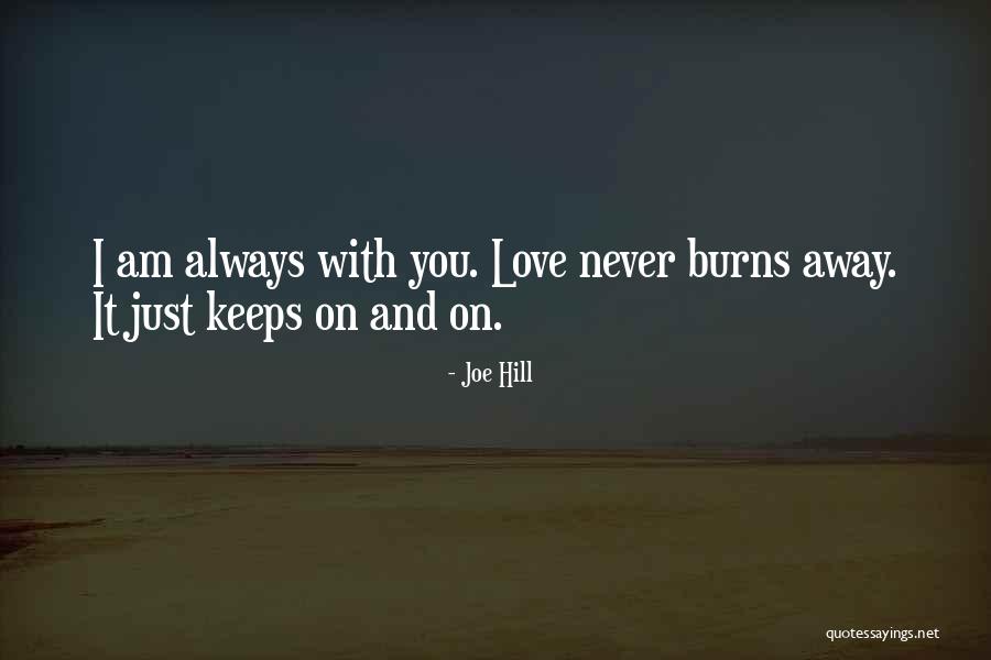 Journeys With Loved Ones Quotes By Joe Hill Journeys With Loved Ones Quotes By Joe Hill