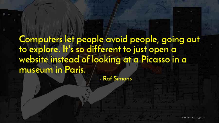 Jovana Stojkovic Quotes By Raf Simons Jovana Stojkovic Quotes By Raf Simons