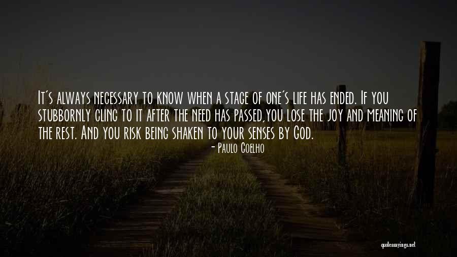 Joy And God Quotes By Paulo Coelho