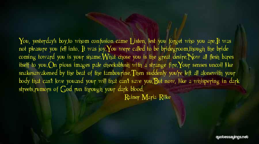 Joy And God Quotes By Rainer Maria Rilke