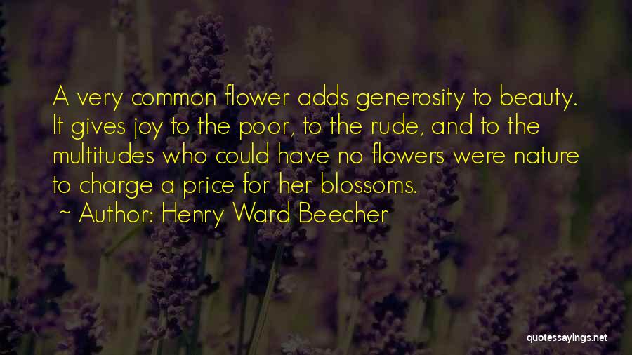 Joy And Nature Quotes By Henry Ward Beecher