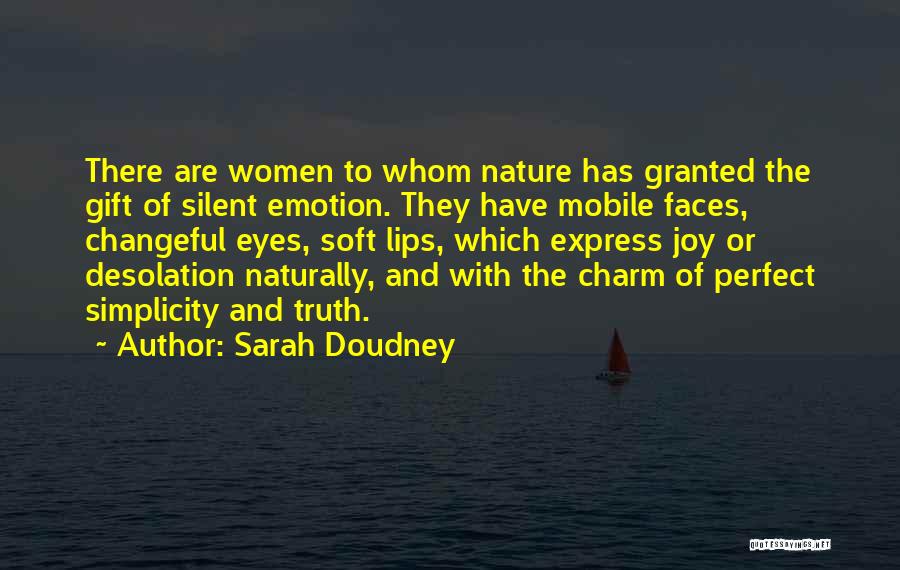 Joy And Nature Quotes By Sarah Doudney