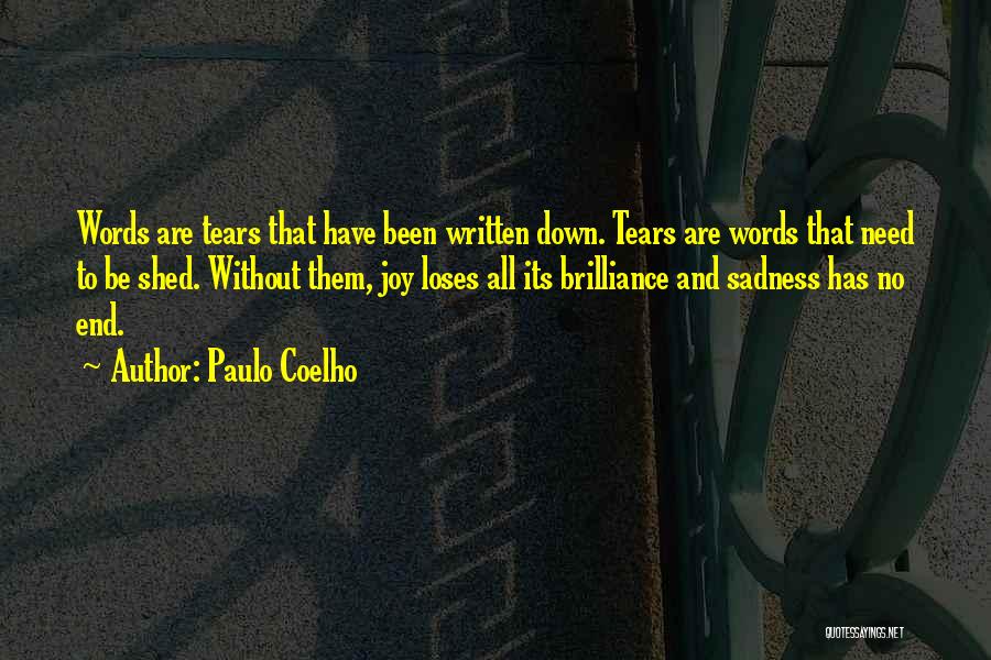 Joy And Sadness Quotes By Paulo Coelho
