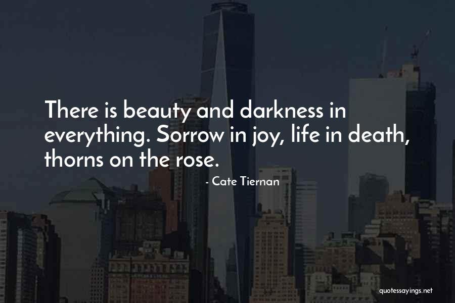 Joy And Sorrow Quotes By Cate Tiernan