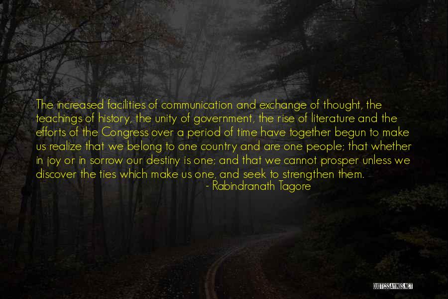 Joy And Sorrow Quotes By Rabindranath Tagore