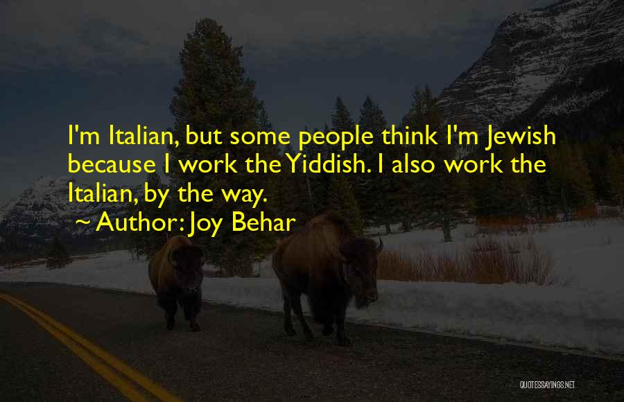 Joy Behar Quotes 1979016