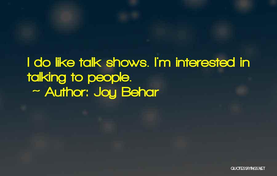 Joy Behar Quotes 293744